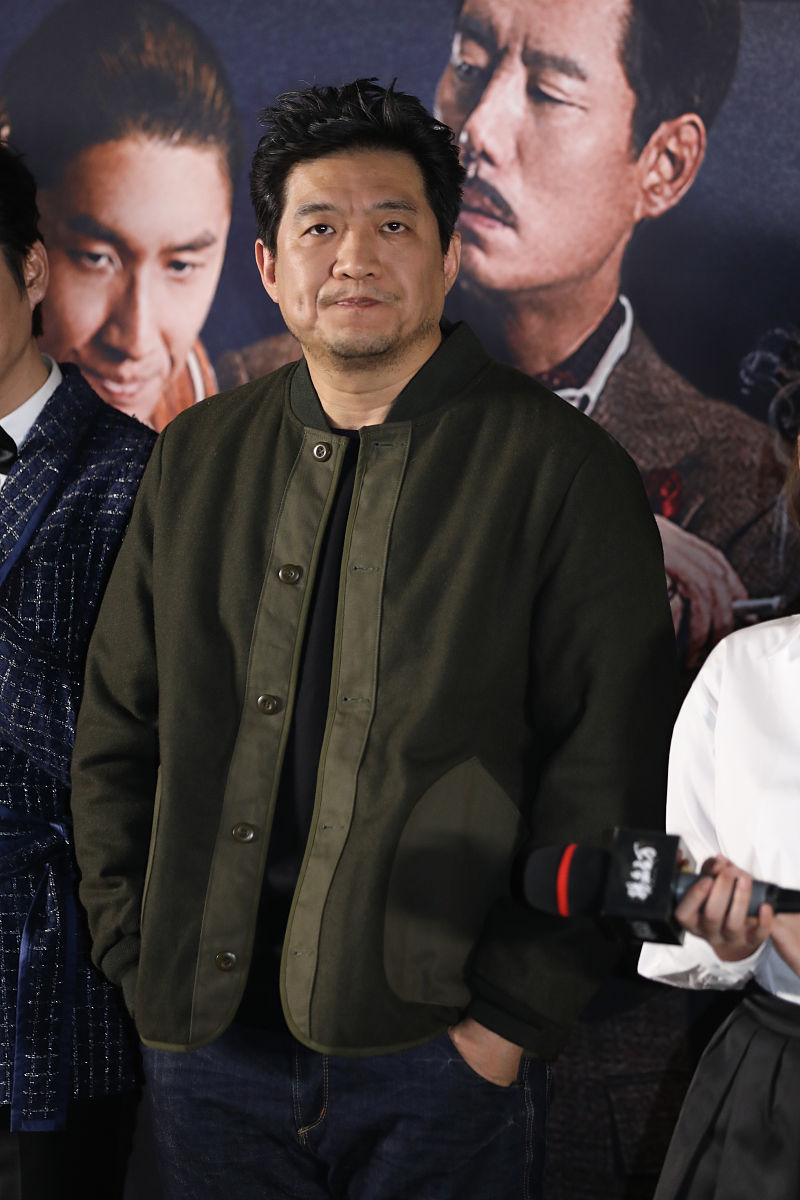 2021年11月9日,北京,电影《扬名立万》首映.陈明昊