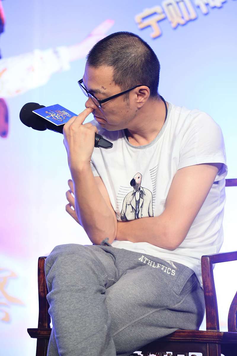 2013年09月17日,北京,《龙门镖局》举行"江湖观察团交流会".宁财神