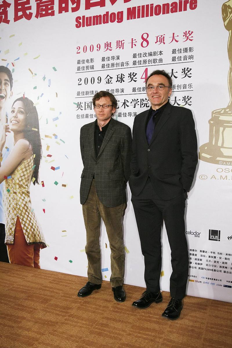 2009年3月25日,北京,电影《贫民窟的百万富翁》中国首映礼在东方君悦
