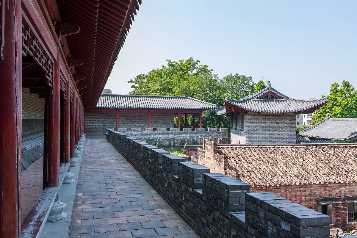 2017年11月1日,广东东莞,袁崇焕纪念园位于袁崇焕出生地东莞市石碣镇