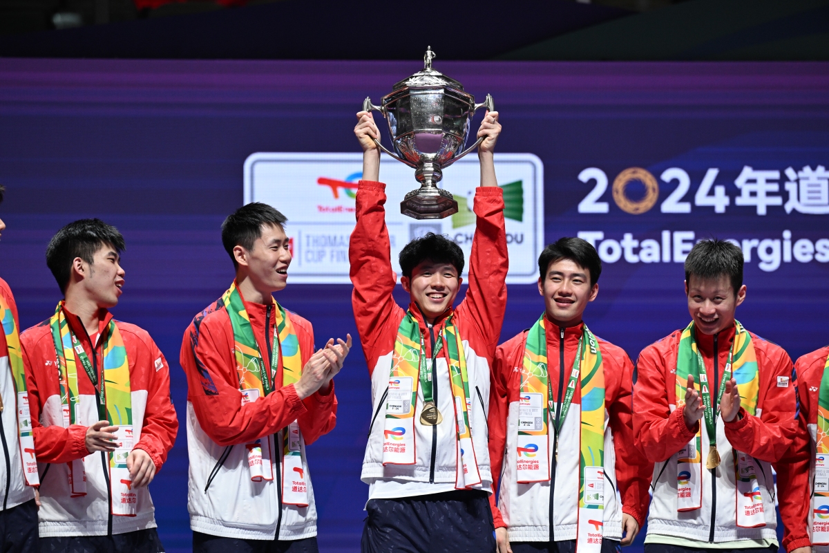 国羽荣耀再现！时隔12年重夺汤尤杯双冠，刷新历史纪录