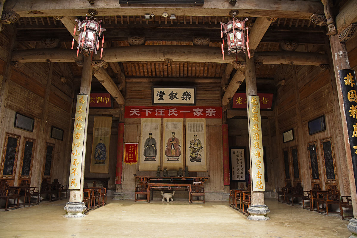 2017年11月24日,安徽黄山,宏村.2000年11月30日,宏村被联合国教科文组
