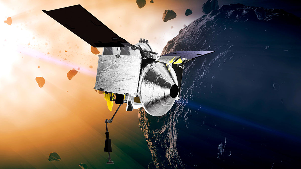 (资料图)2021年8月12日讯,nasa提供的图片显示,奥西里斯-雷克斯宇宙飞