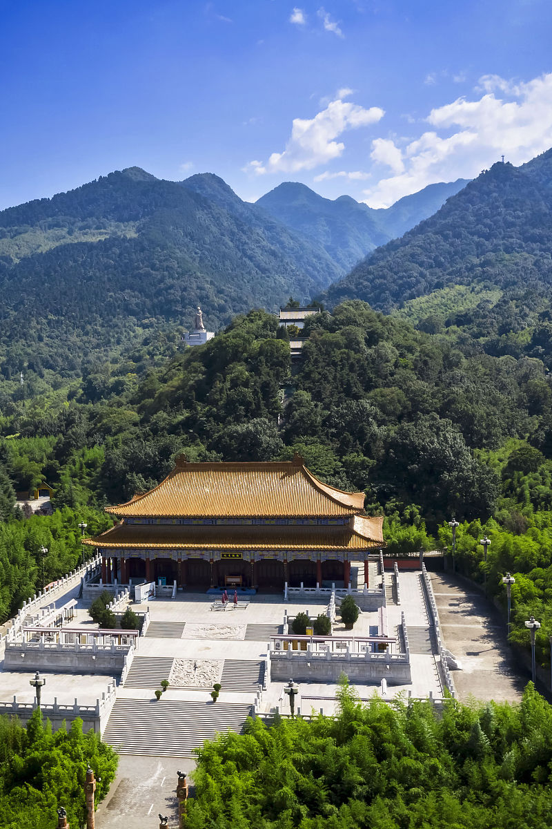 2021年8月27日,西安,楼观台景区.(如若下载使用,请务必署名:曾文平/视