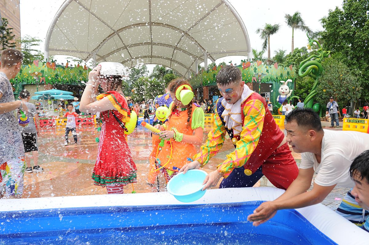 清凉夏日的创意构思