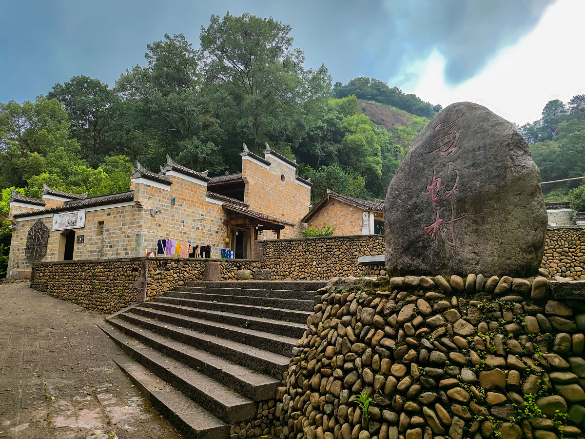 2021年7月25日,江西省鹰潭市,龙虎山景区,无蚊村.