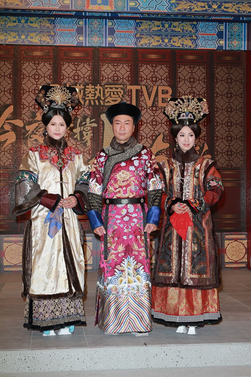 2012年12月16日,香港,《大太监》大结局放映会.邵美琪 , 米雪 , 黎耀