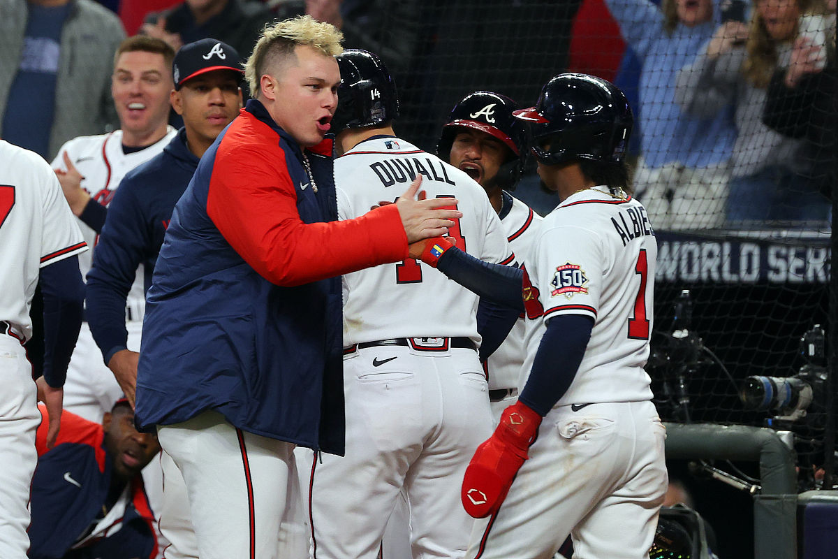 2021年10月31日,美国,2021mlb世界大赛g5,亚特兰大勇士vs休斯顿太空人