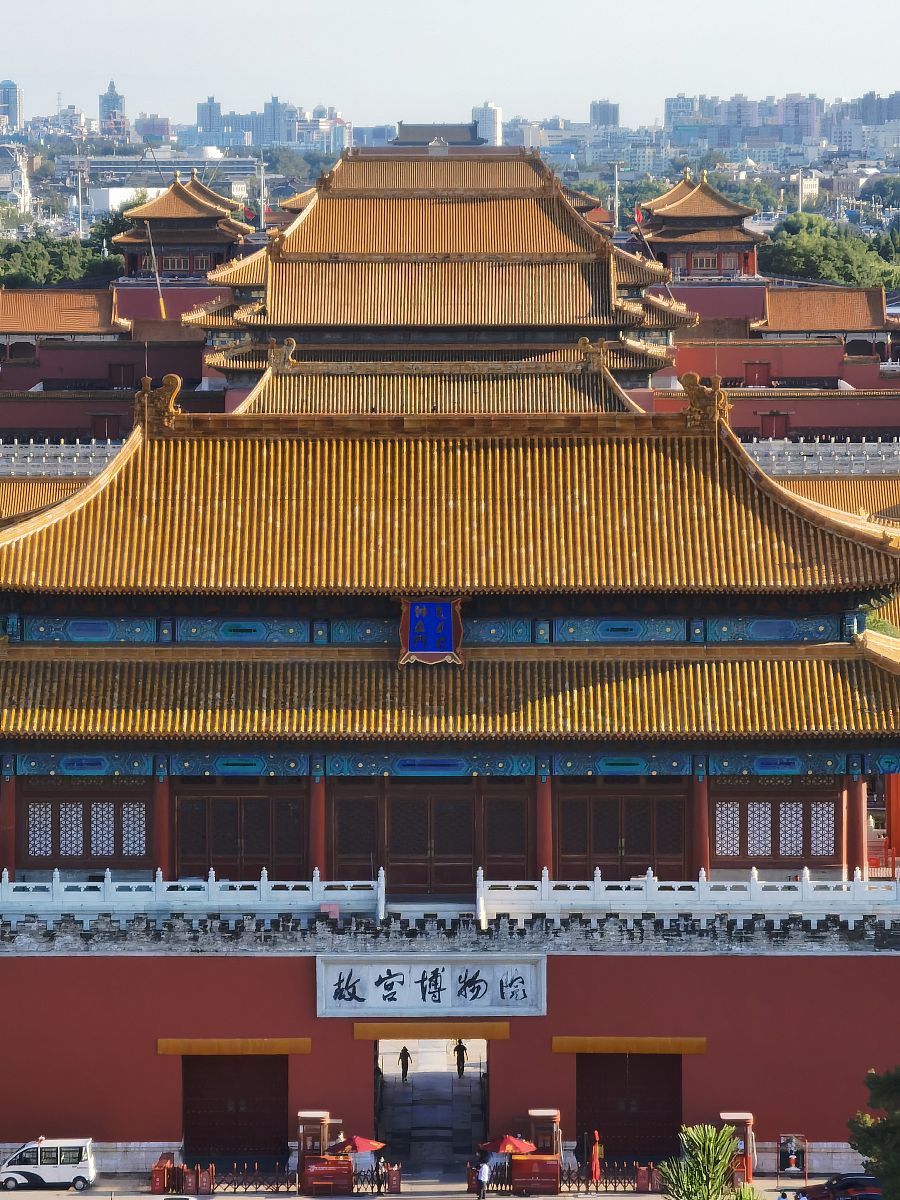 2021年9月6日,北京故宫.