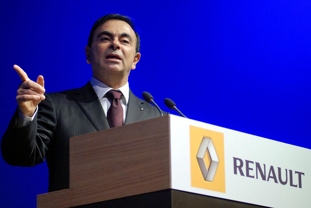 2006年11月9日,法国巴黎,雷诺(renault)首席执行官戈森(carlos ghosn)
