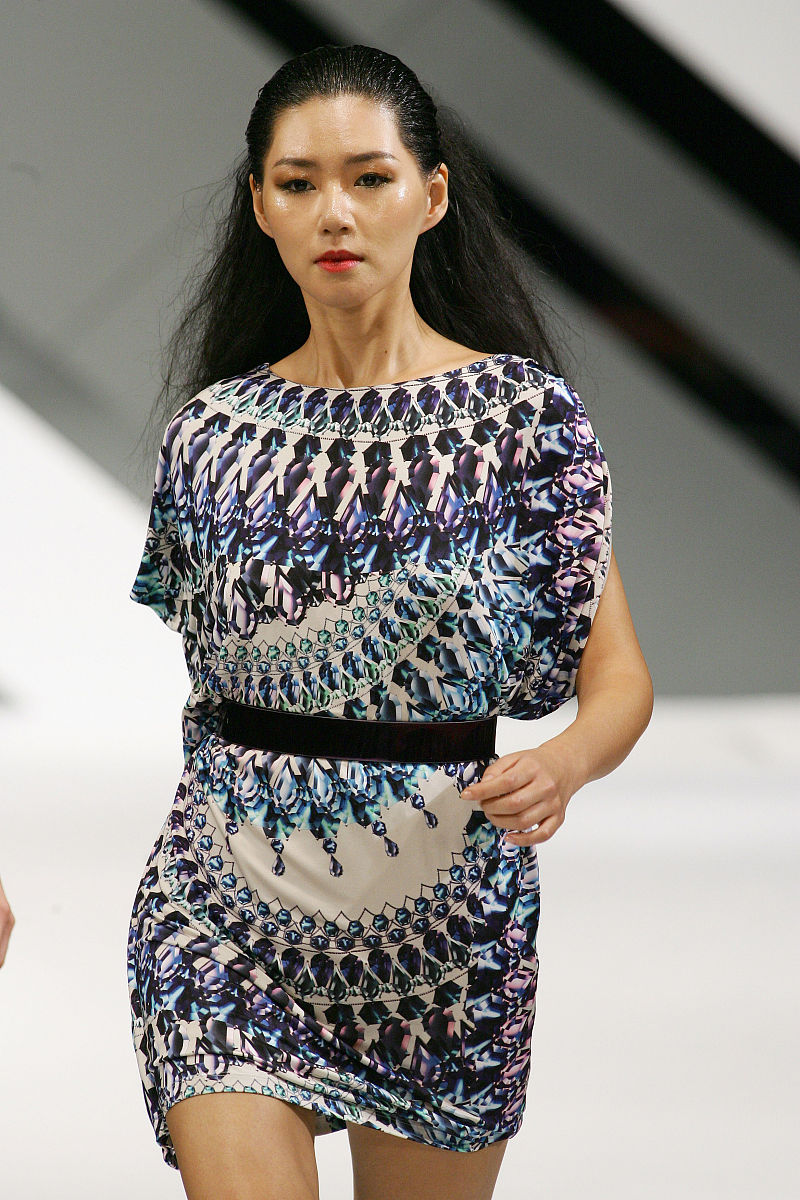 2010年1月19日讯,香港,2010香港时装周(秋冬).moiselle品牌秀场.a mod