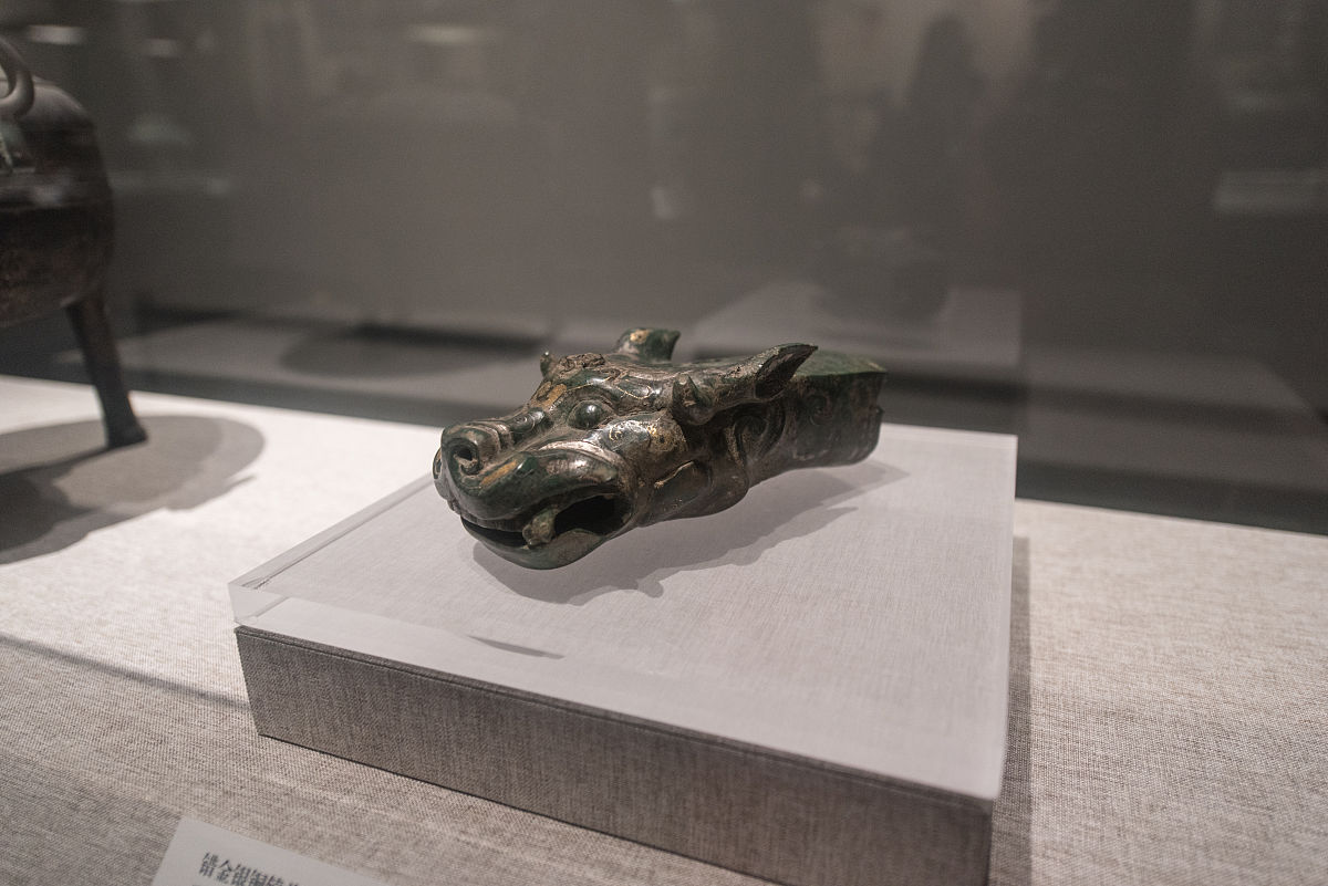 2021年6月13日,郑州,河南博物院,第四展厅"逐鹿中原——东周时期".