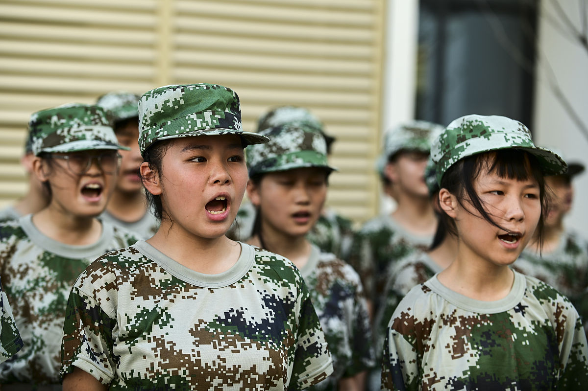 12天军训：友谊深厚，师生情谊浓