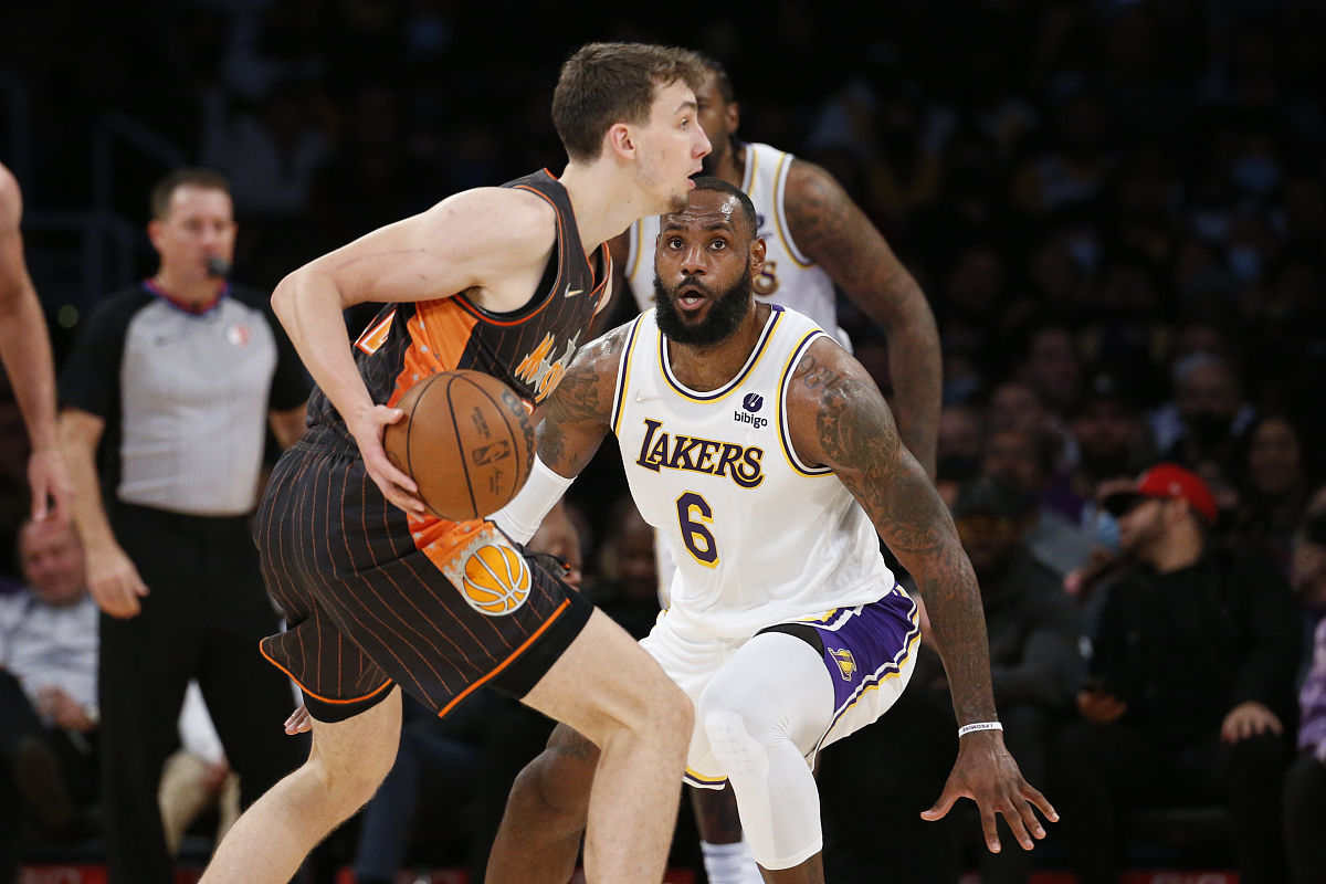 NBA 2K21 最高能力值球员：勒布朗·詹姆斯