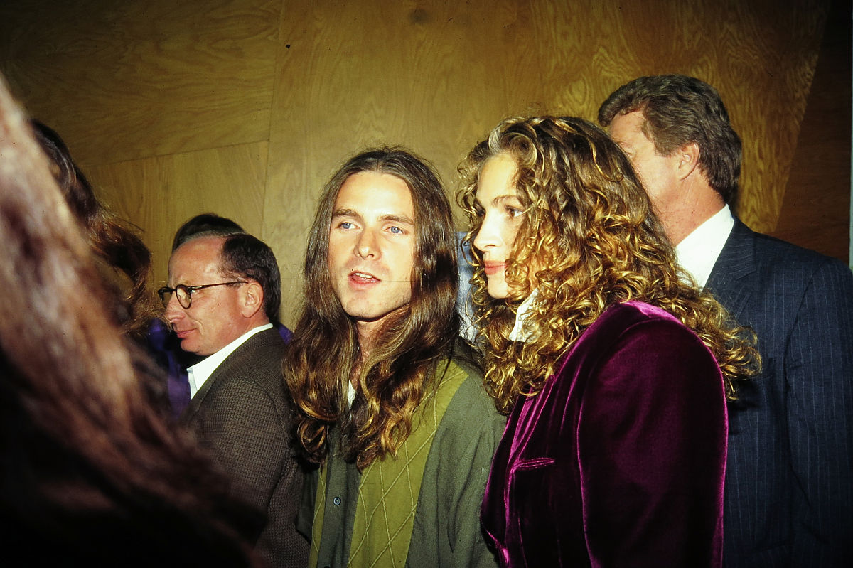 julia roberts at club usa, new york, new york, february 24, 1993
