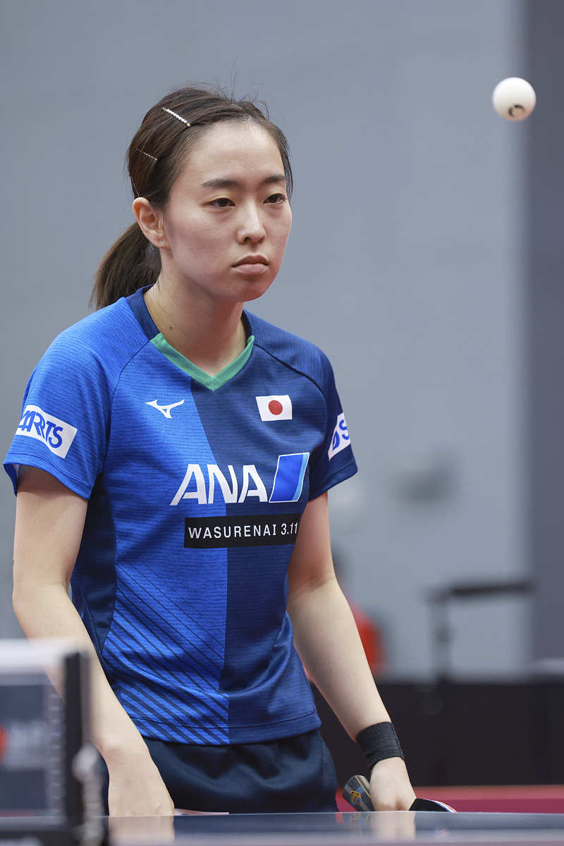 2020年11月9日,山东威海,2020女乒世界杯次日赛况.石川佳纯