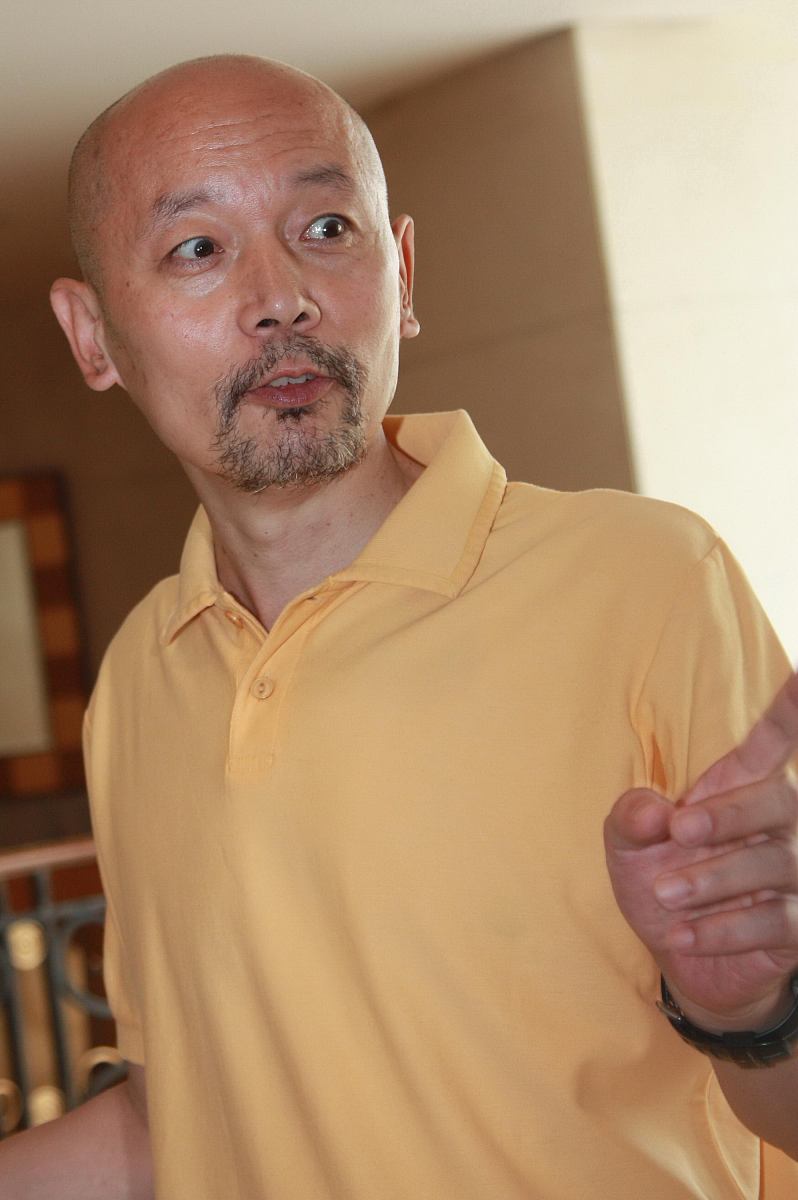 2009年7月1日,北京,电影《气喘吁吁》海报揭幕及官网启动仪式正式举办