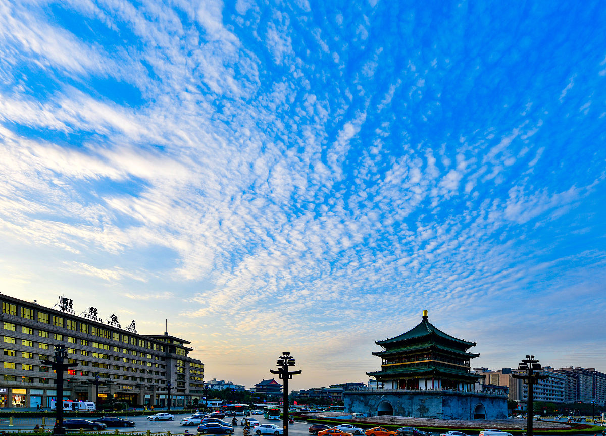 2021年11月15日,西安钟鼓楼博物馆恢复开放.