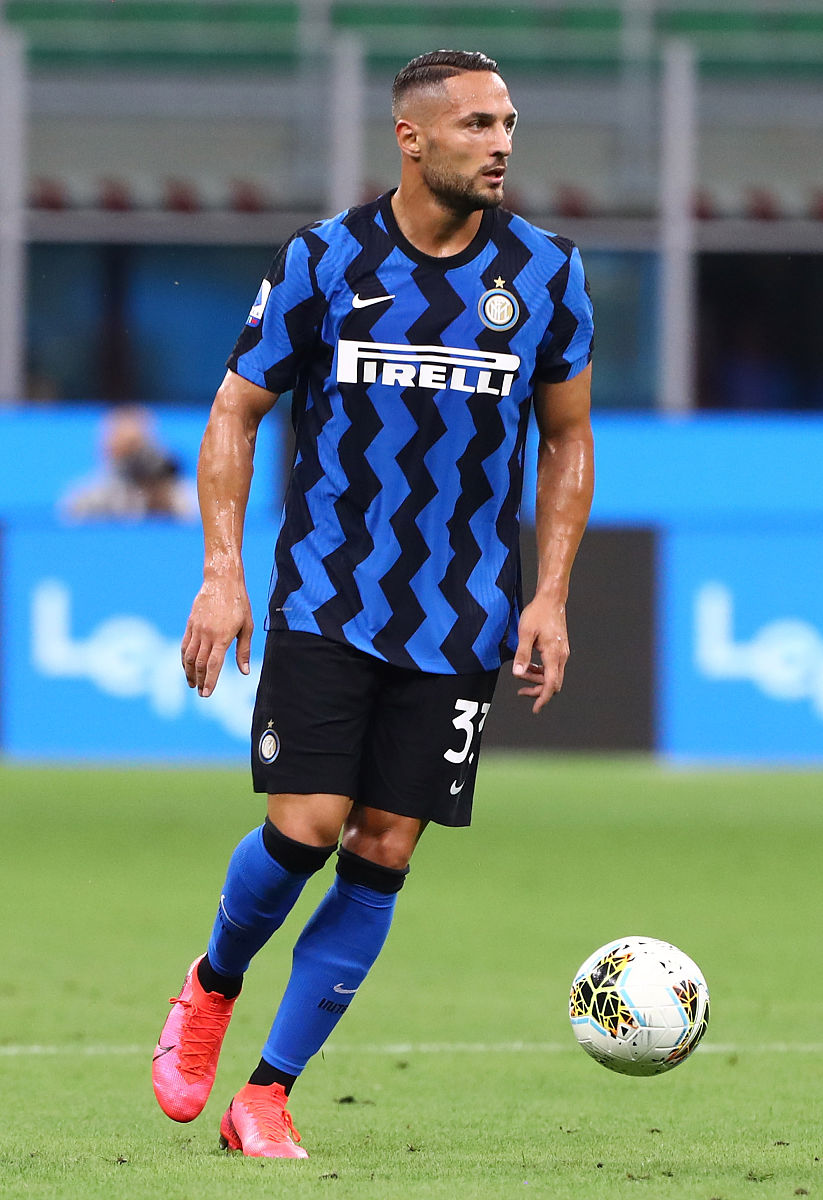 milan, italy - july 28:  danilo d ambrosio of fc internazionale 