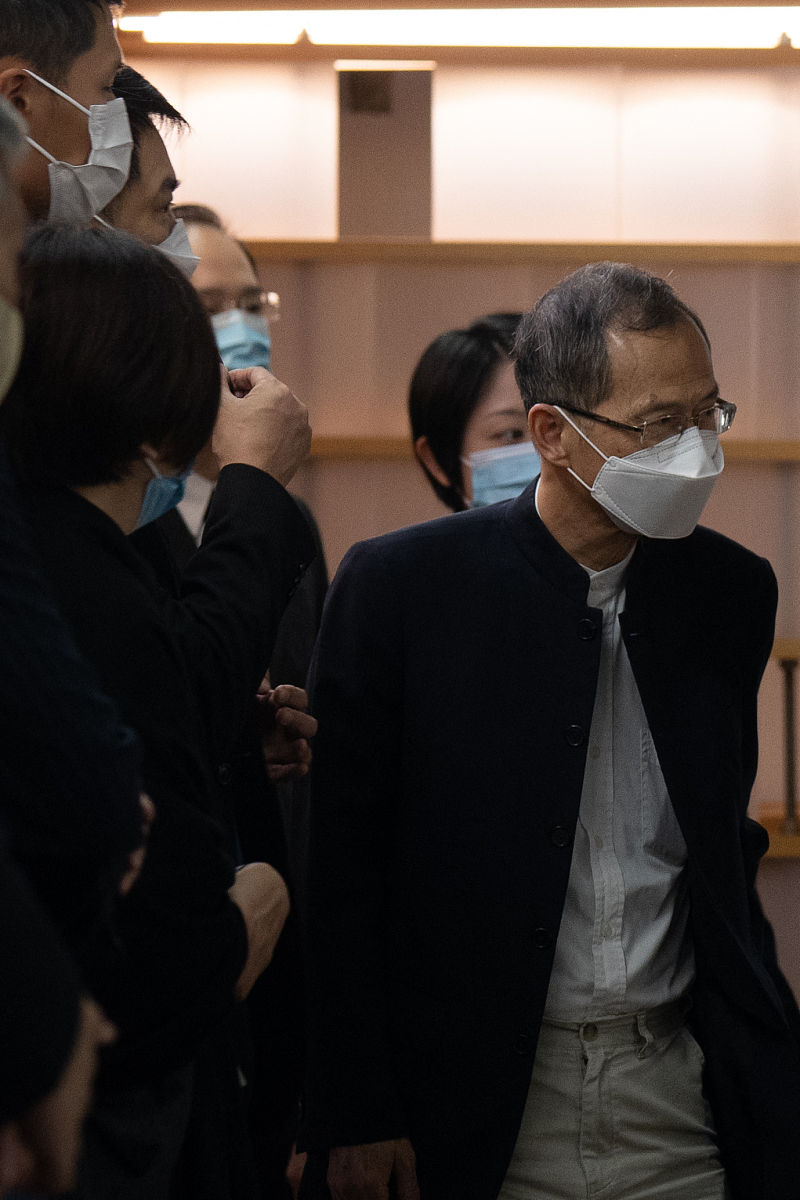 2021年10月23日,香港,由香港民主建港协进联盟(民建联)举办的"政道—