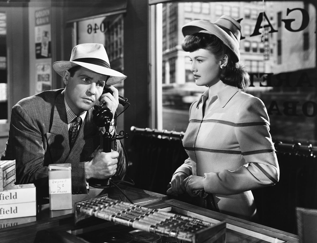 james ellison as roger hudson and lois andrews as dixie dugan in