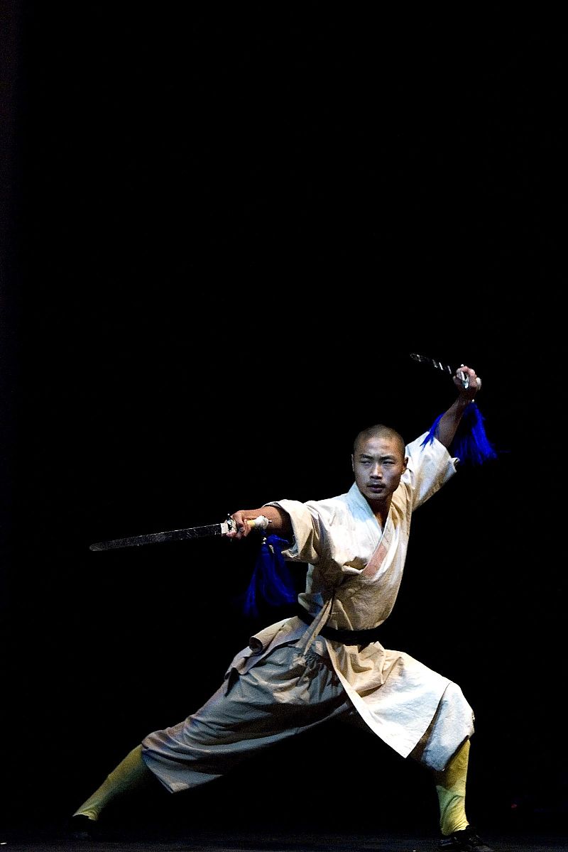 2008年6月1日,中国少林功夫在意大利罗马上演.    〥onatella giagnor