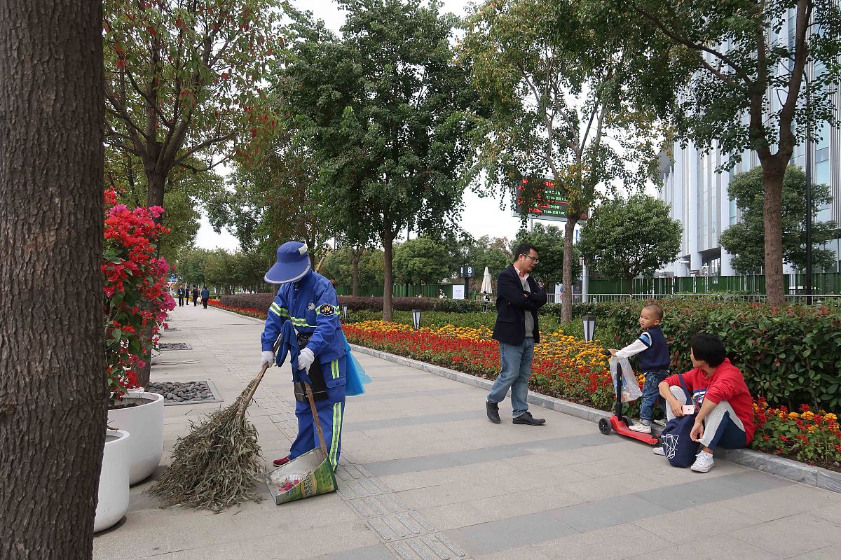 乡村街道清扫：流程与意义