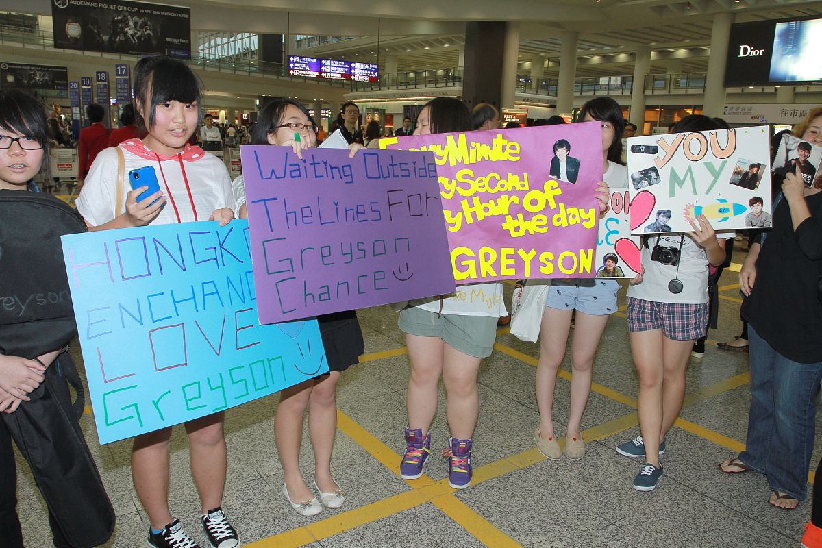 2012年4月28日,香港,天才神童,lady gaga师弟格雷森·蔡斯greyson cha