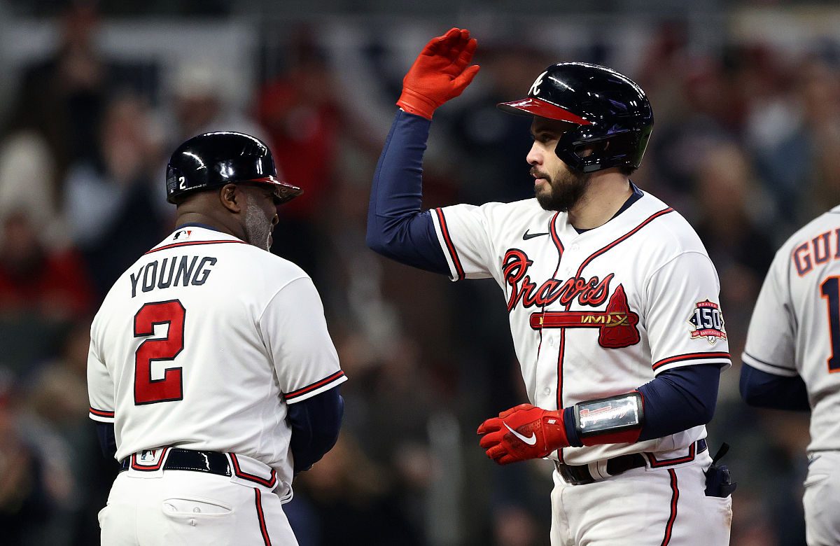 2021年10月31日,美国,2021mlb世界大赛g5,亚特兰大勇士vs休斯顿太空人
