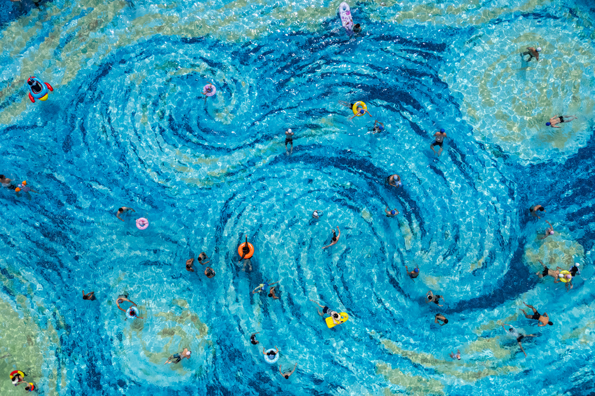 针对幼儿做梵高的星月夜赏析