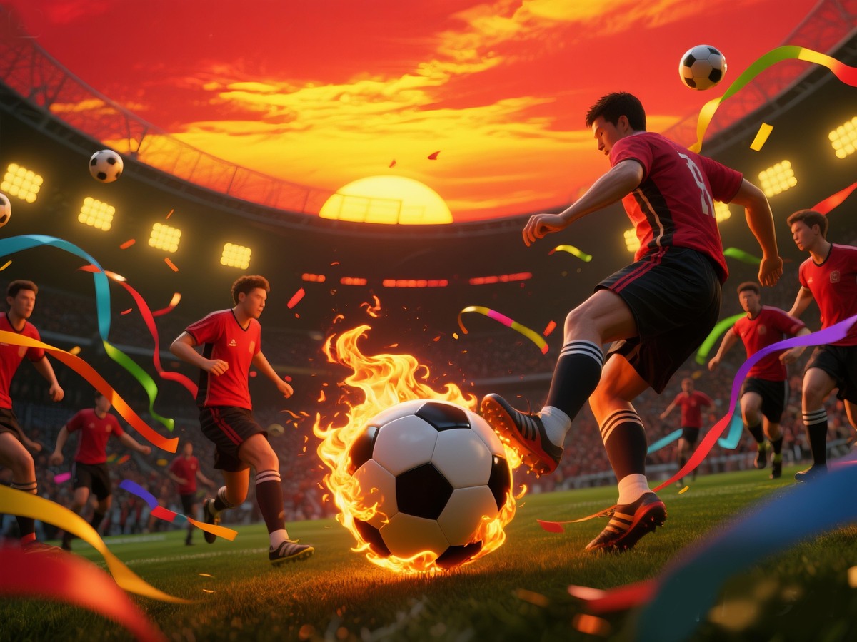 主队4:3逆转客队！精彩足球比赛点燃全场激情