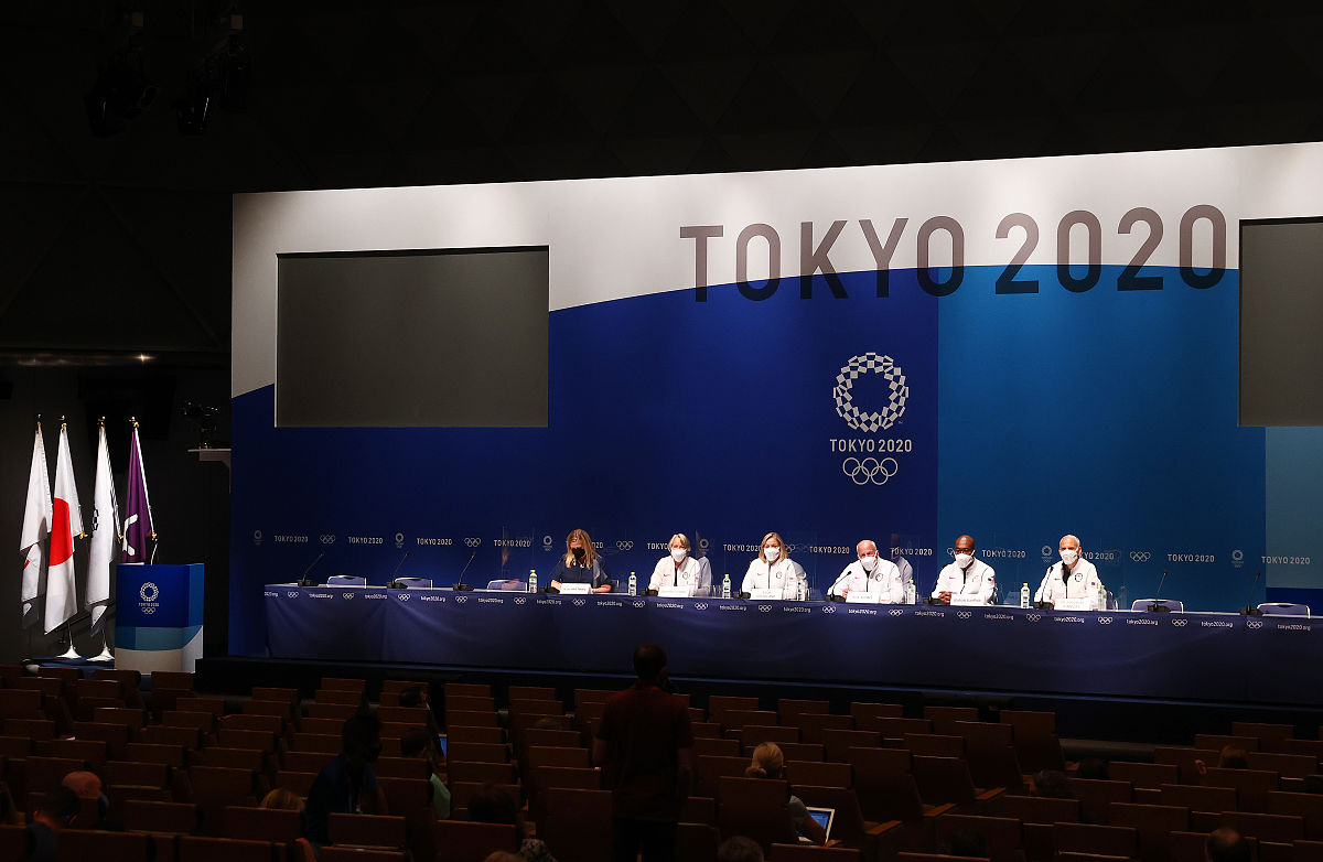 2021年7月23日,日本,2020东京奥运会7月23日,残奥委员会召开新闻发布