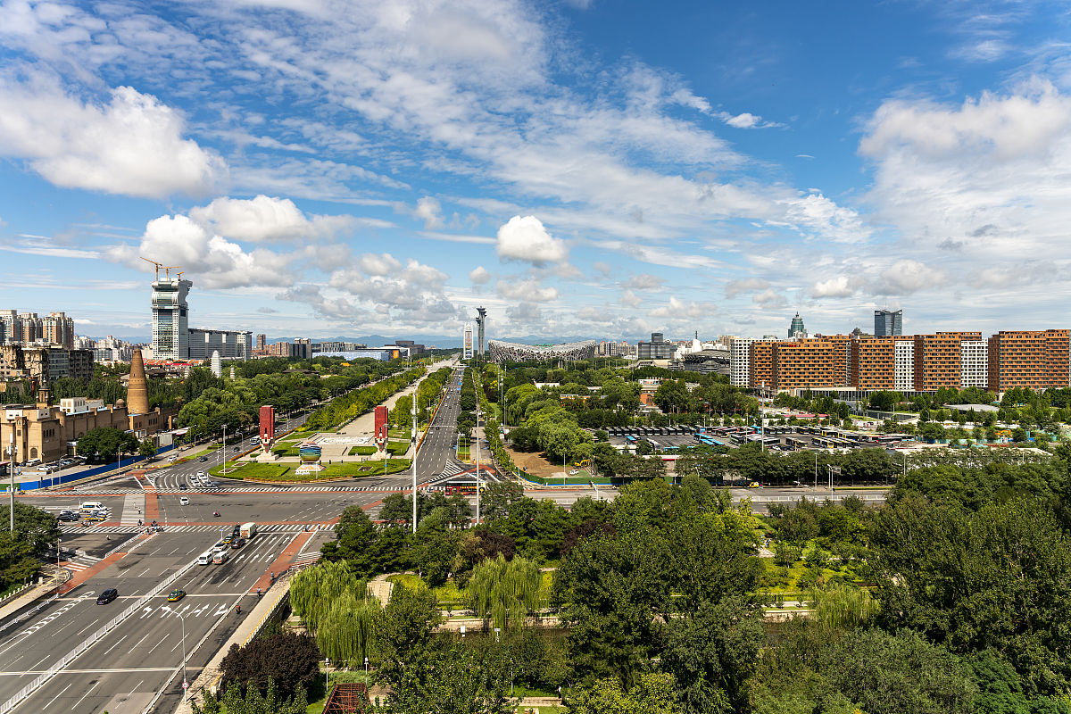 2021年9月6日,北京,奥林匹克广场.