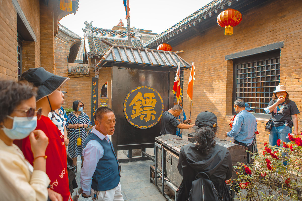 2021年5月4日,河南省南阳市赊店古镇,广盛镖局.