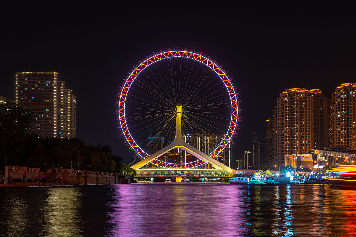 天津的夜景之美