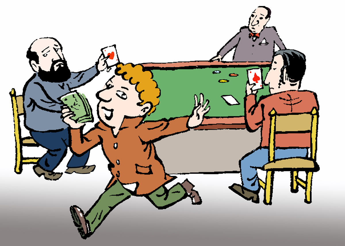 春节打牌引起的