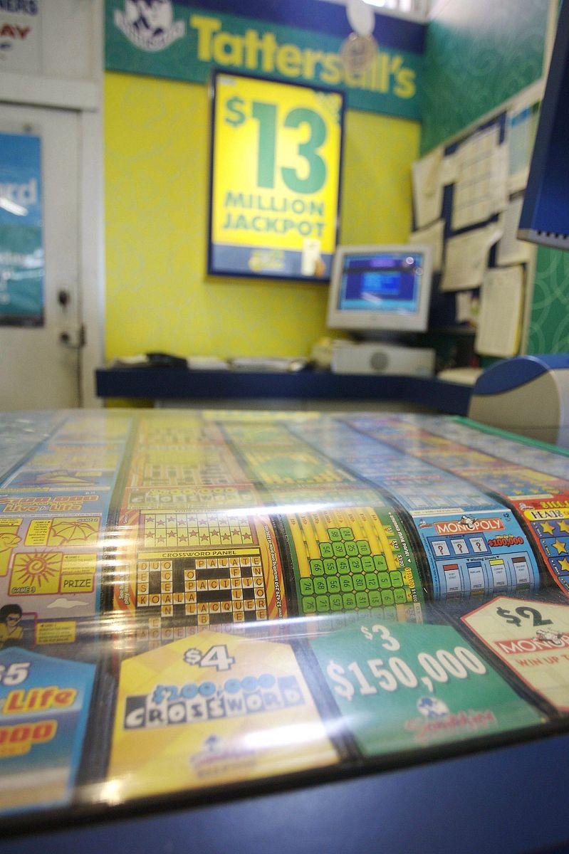 ㎎aime murcia/landov/maxppp ; melbourne, various lottery tickets
