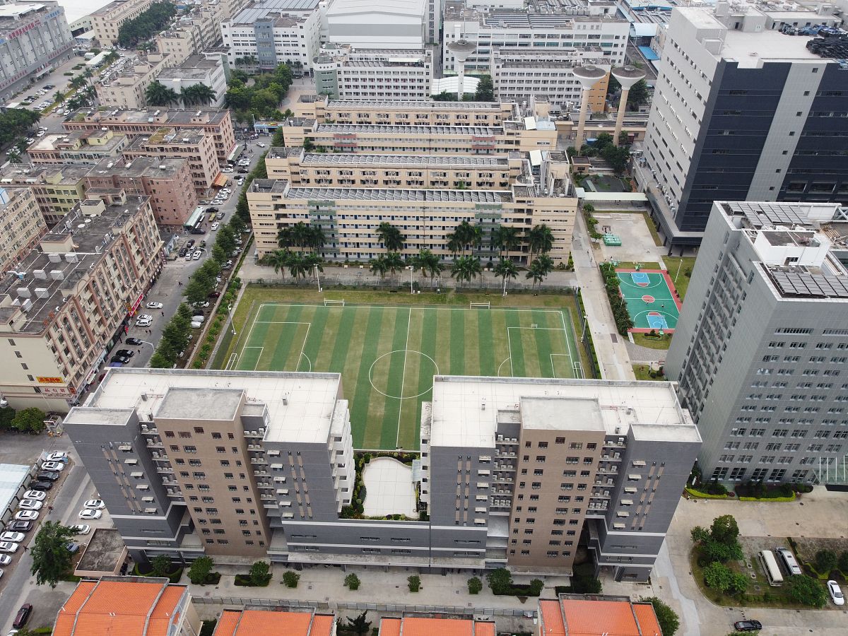 深圳宝山技工学校2023年新校区地址 - 龙华区100亩新校区