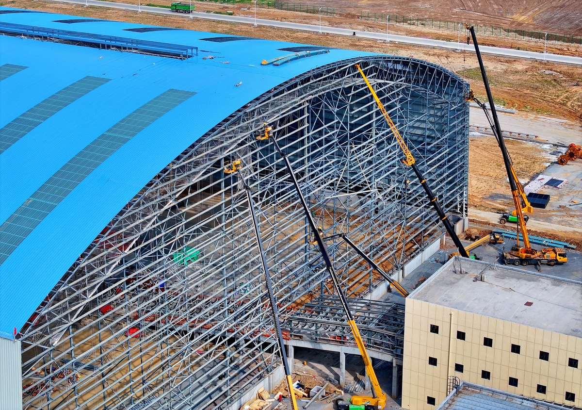 核岛穹顶如何按程序施工