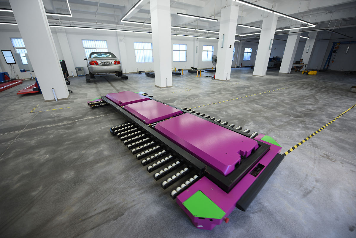 AGV停车机器人软件测试