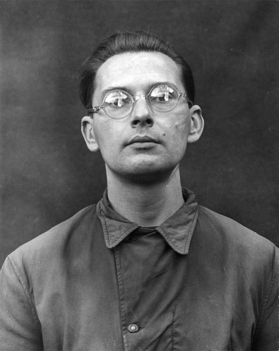 circa 1946:  nazi war criminal ss sturmbannf+hrer dr rudolf bran