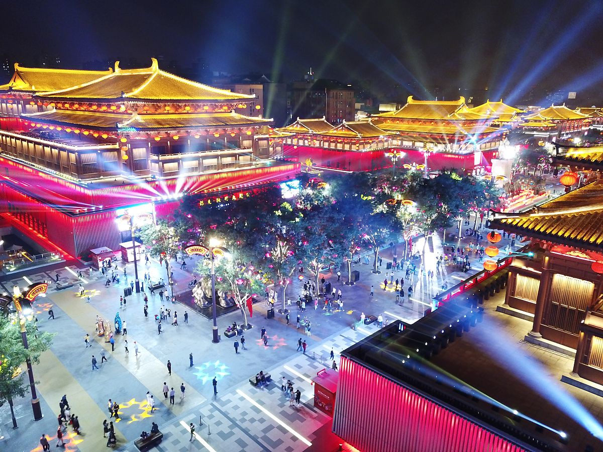 大唐不夜城：一座不夜的梦幻之城