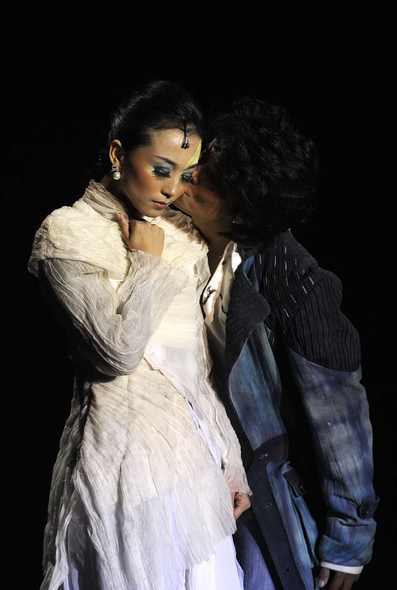 2008年9月26日,北京,国产音乐剧《蝶》举行原有版本的最后一场绝版演