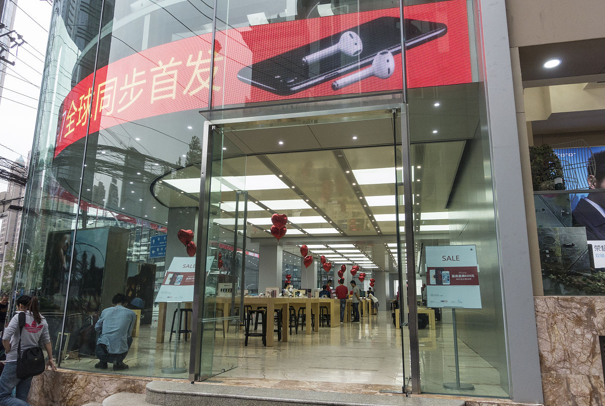 2016年09月19日,四川省成都市,iphone7自16号正式发售后,首批iphone7 