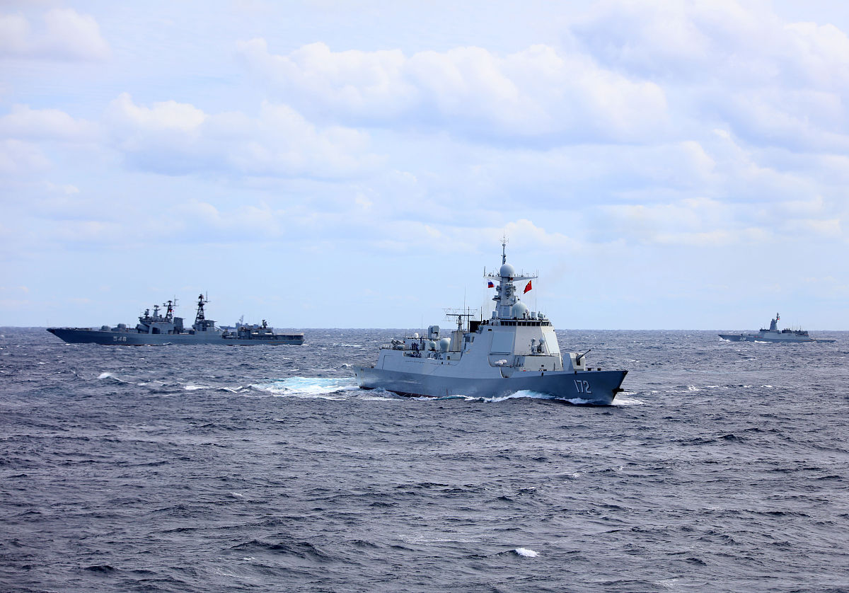 中俄两军第三次海上联合巡航：加强战略合作，维护地区安全