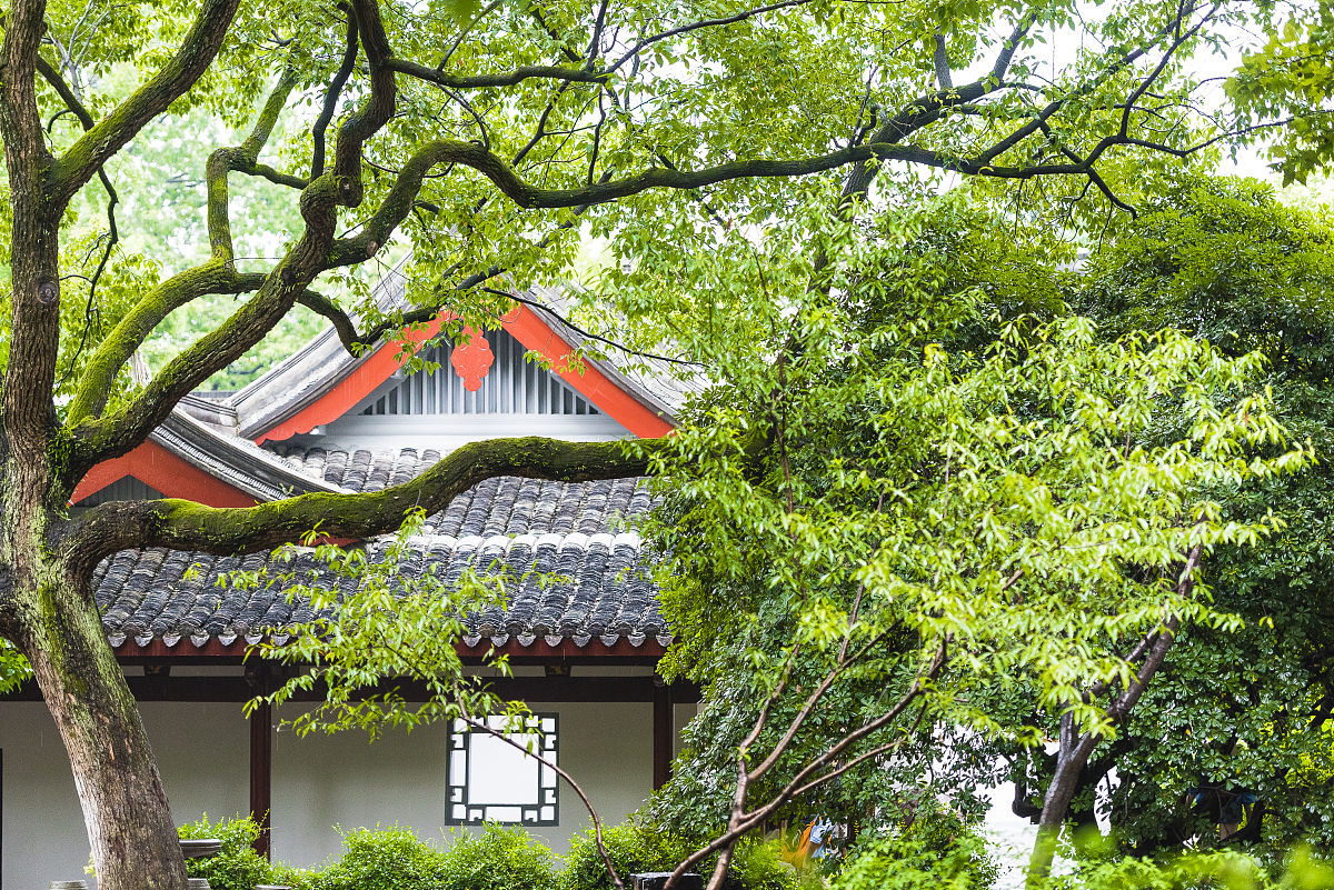 2017年8月13日,湖南长沙,岳麓书院.岳麓山下的岳麓书院,作为世界上最