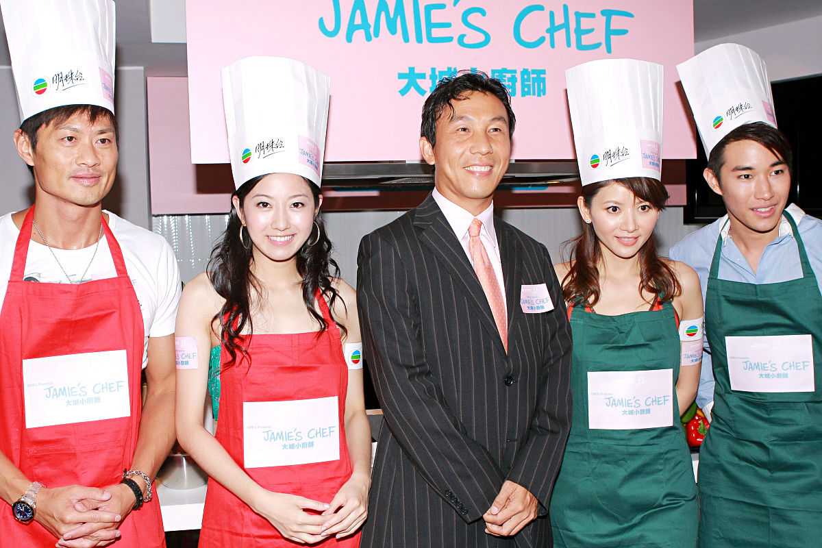 2008年7月7日,香港,烹饪节目《大城小厨师》宣传活动举行.+++_+++smeg