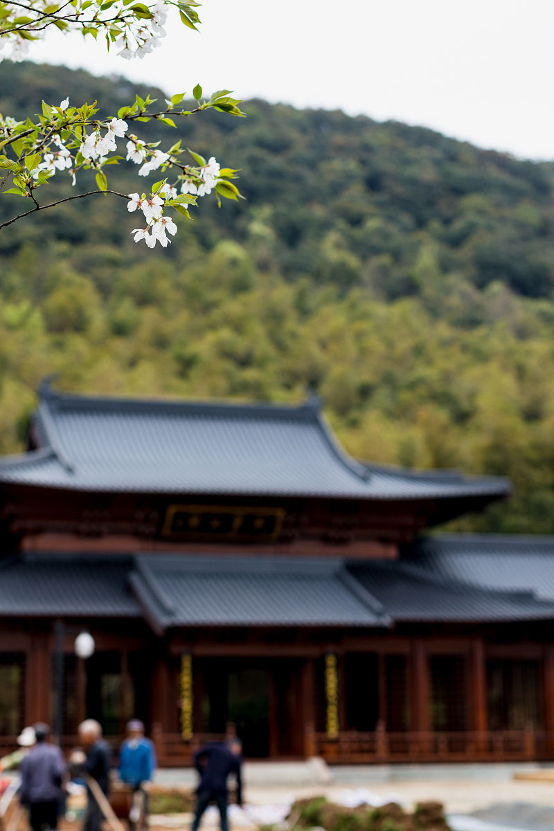 2019年3月31日,2019浙江绍兴兰亭书法节前夕,众多游人前来景区观赏.