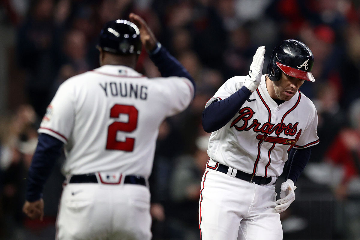 2021年10月31日,美国,2021mlb世界大赛g5,亚特兰大勇士vs休斯顿太空人