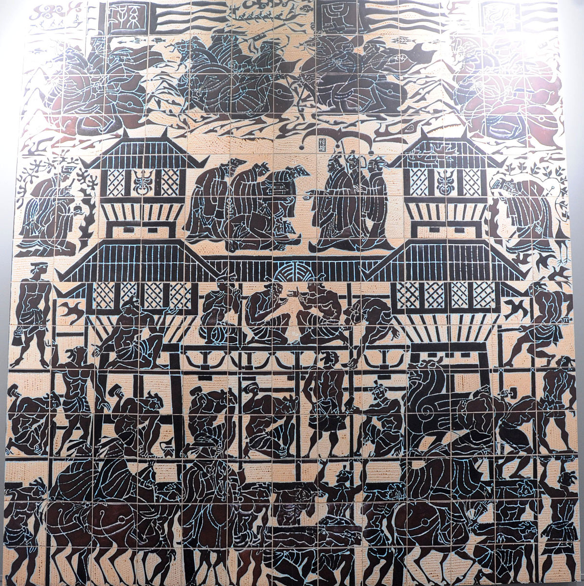 请以新农村题材版画为版画发展提供了无尽的可能性为标题撰写300字的作文。